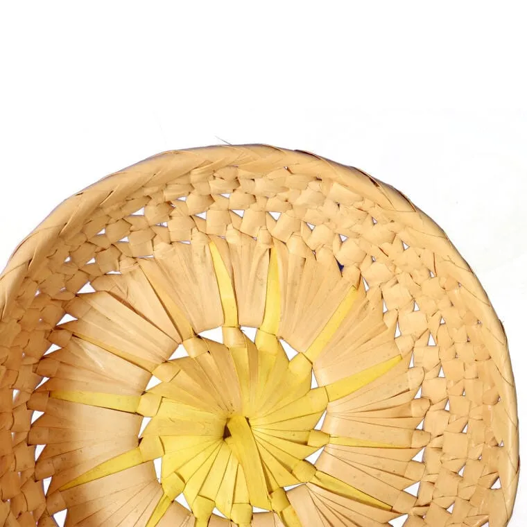 Koszyczek Na Pieczywo Okrągły 20cm - Żółty
