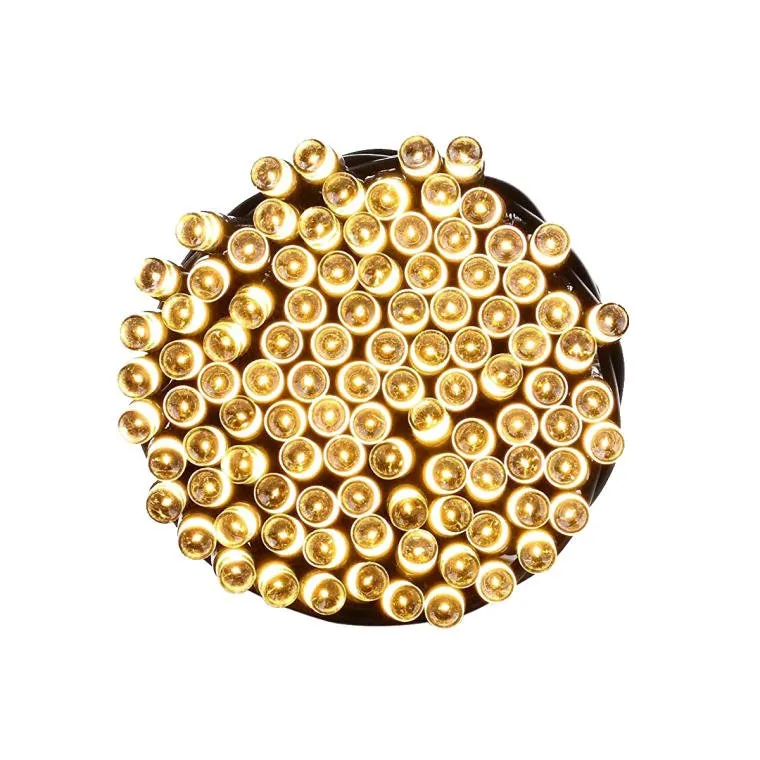 Lampki Choinkowe 120 LED Wewnętrzne, Ciepły - Biały