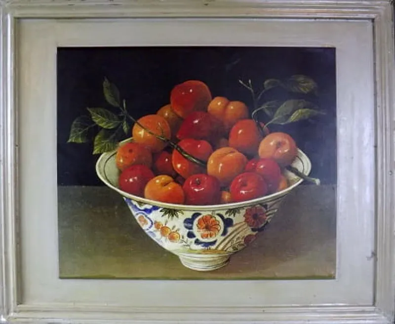 Postarzany Obraz Z Jabłkami 46 x 56 cm - Seria Owocowa