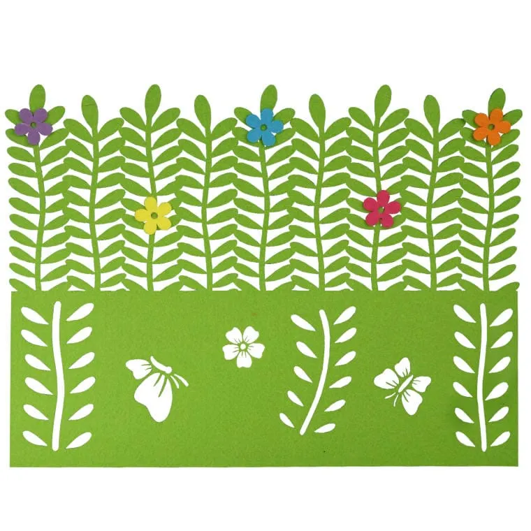 Podkładka Deserowa Wiosenna 41x30 cm - Zielona