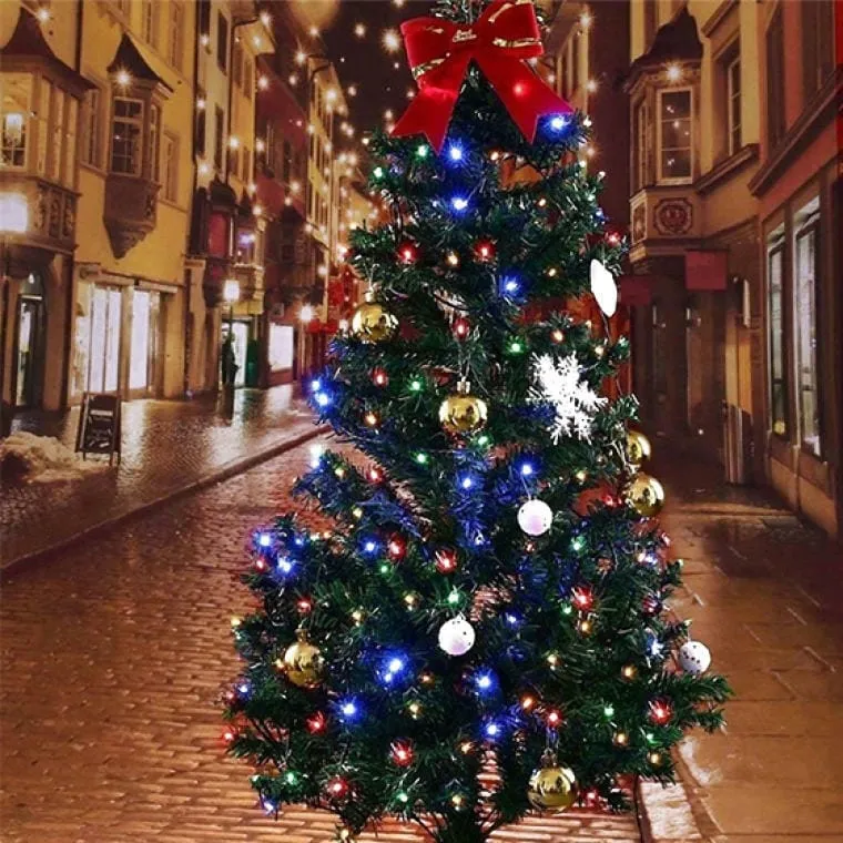 Lampki Choinkowe LED Multikolor Z Zasilaniem Sieciowym, 200 Sztuk - Do Użytku Wewnętrznego
