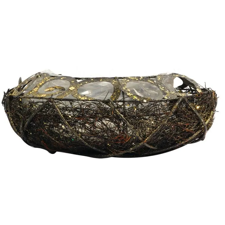 Podkład Florystyczny Osłonka Z Faszyny Rattanowej 30 cm