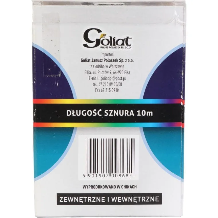 Lampki Choinkowe 200 LED Sznur Zewnętrzny Multikolor