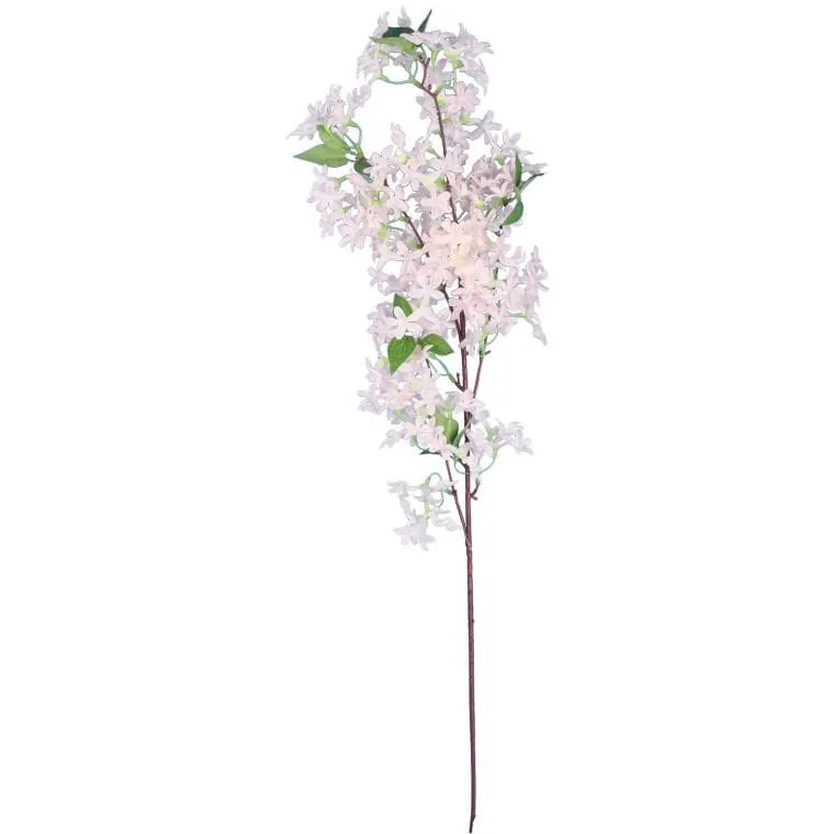 Gałązka Bzu O Długości 80 cm - Różowa