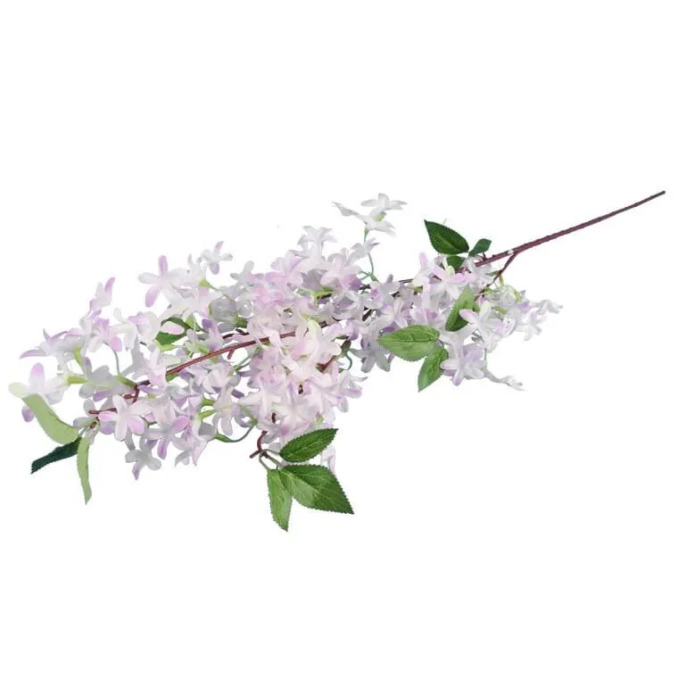 Gałązka Dekoracyjna Bez 80 cm - Fioletowa