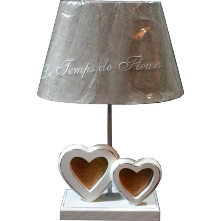 Romantyczna Lampa Stołowa Z Ramkami Na Zdjęcia W Stylu Prowansalskim