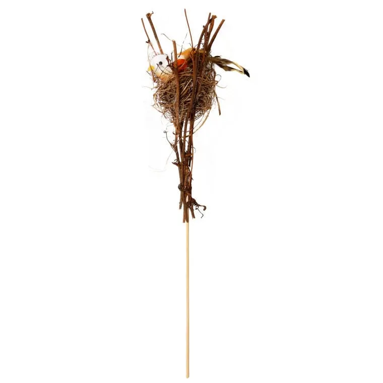 Ptaszek W Gnieździe Na Piku 36cm