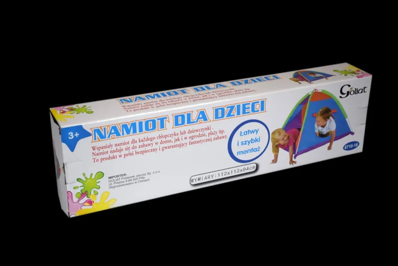 Bezpieczny Namiot Zabaw Dla Dzieci - Do Zabawy W Domu I Na Świeżym Powietrzu