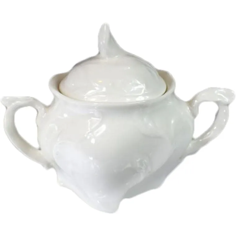 Cukierniczka Porcelanowa Do Zestawu Stołowego Elegancja - Biały