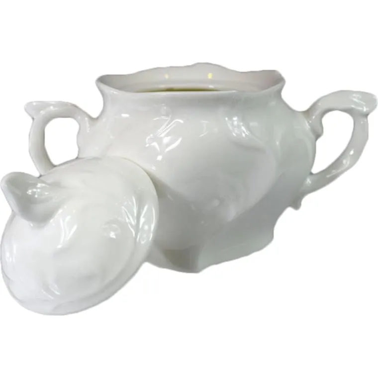 Cukierniczka Porcelanowa Do Zestawu Stołowego Elegancja - Biały