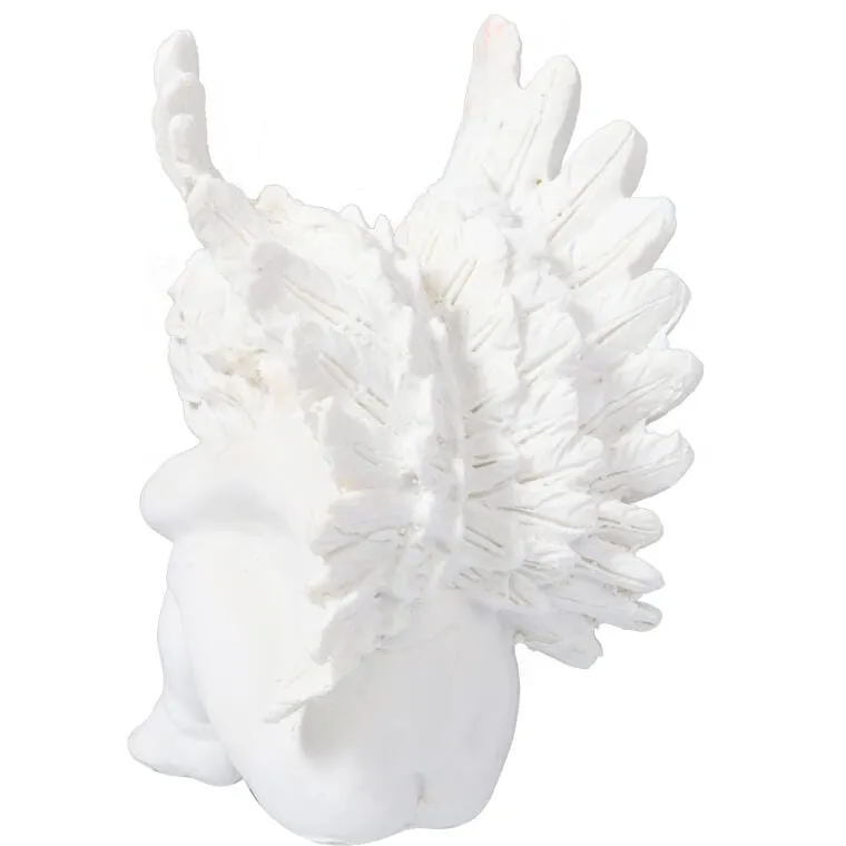 Anioł Ze Skrzydłami 15 cm - Biały
