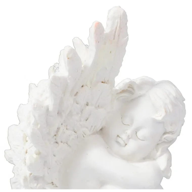 Anioł Ze Skrzydłami 15 cm - Biały