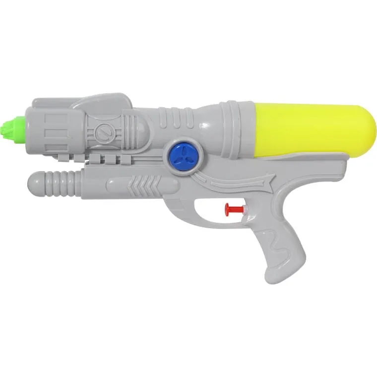 Pistolet Na Wodę 33cm Z Odwróconym Pojemnikiem I Systemem Ciśnieniowym - Szary