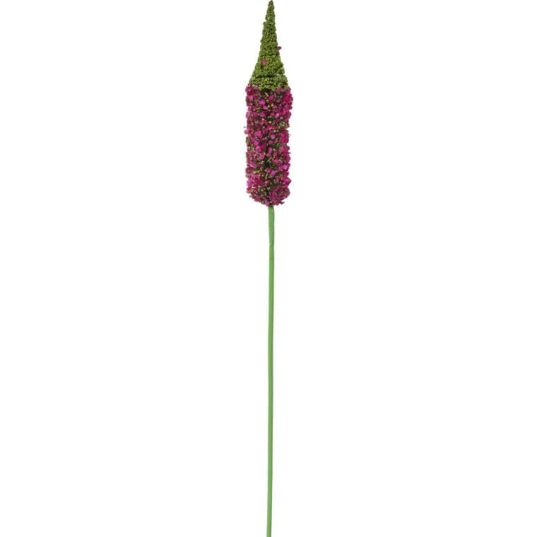 Gałązka Sztucznego Różowego Czosnku - Dekoracja Do Wnętrz 110 cm
