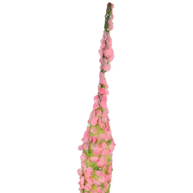 Długa Gałązka Ozdobnego Czosnku W Kolorze Różowym