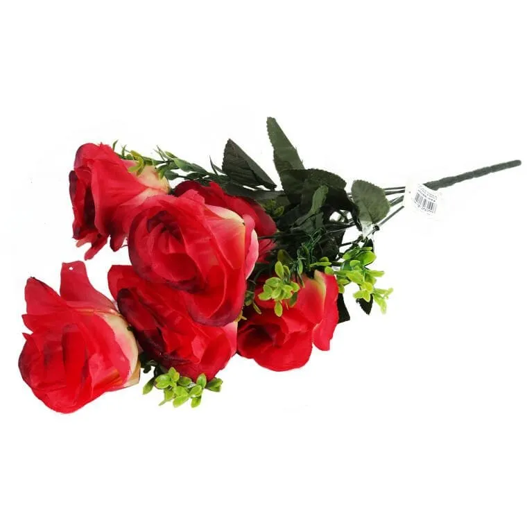 Bukiet 7 Róż 54 cm Kolor - Czerwony