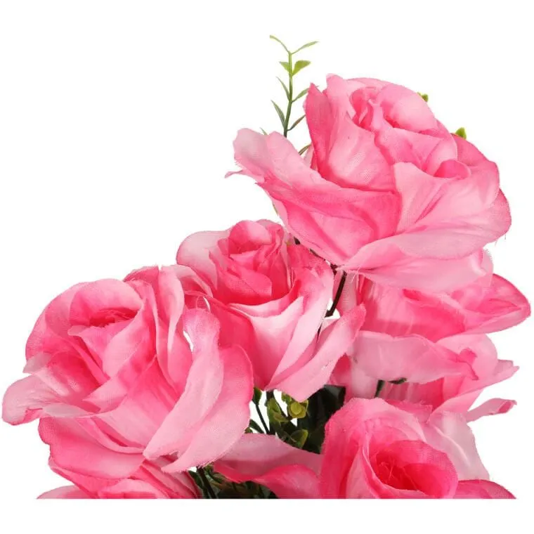 Bukiet 7 Róż 54 cm Kolor - Różowy