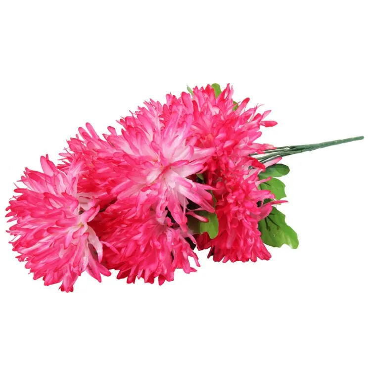 Bukiet 7 Chryzantem Różowych Fi 16 cm