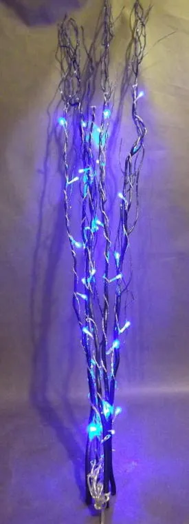 Gałązka Dekoracyjna Z 30 LED Światełkami Do Użytku Wewnętrznego - Niebieska