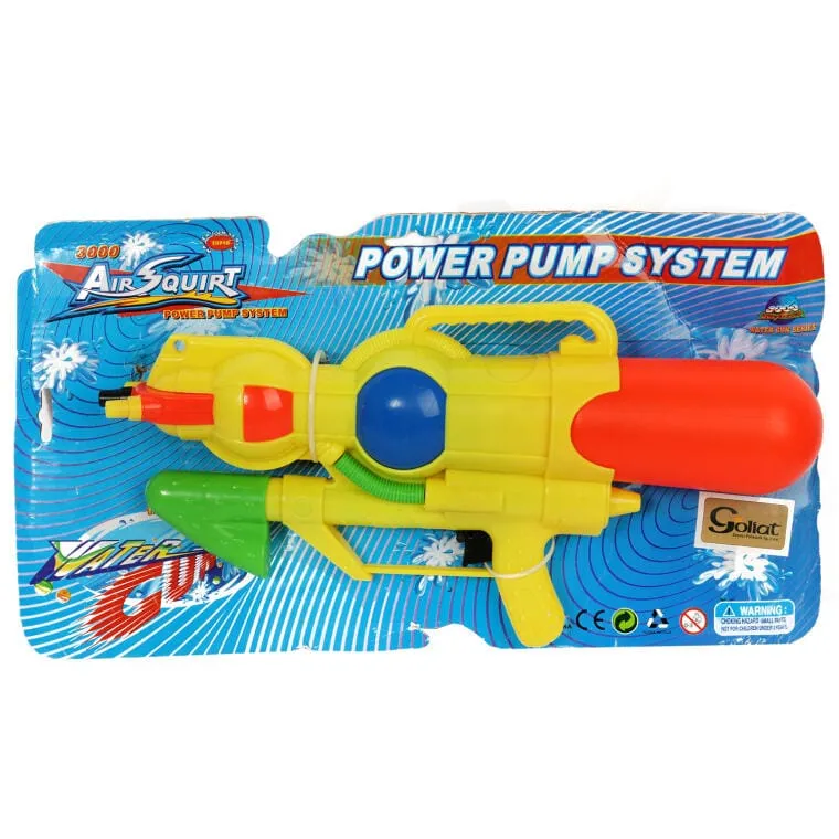 Innowacyjny Pistolet Na Wodę Z Odwróconym Pojemnikiem 43cm - Kolor Żółty