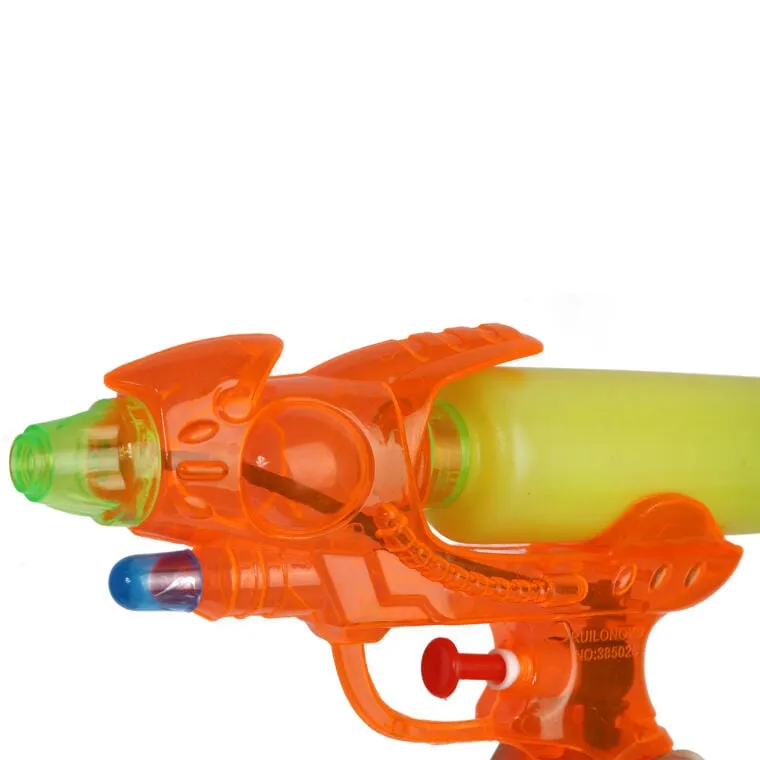 Pistolet Na Wodę 20 cm Źółty - Pomarańczowo