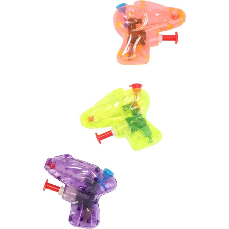 Mini Pistolet Na Wodę - Żółty