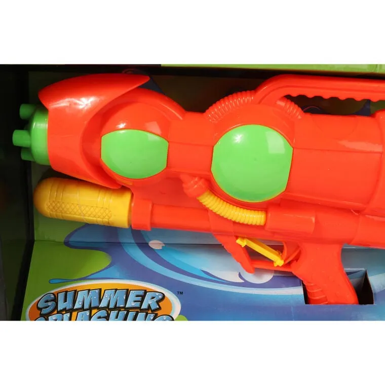 Pistolet Na Wodę Pomarańczowy 37 cm - Innowacyjny Design Z Systemem Tworzenia Ciśnienia