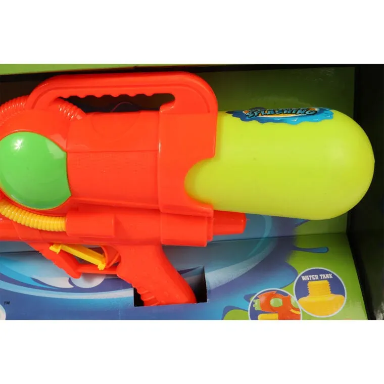 Pistolet Na Wodę Pomarańczowy 37 cm - Innowacyjny Design Z Systemem Tworzenia Ciśnienia