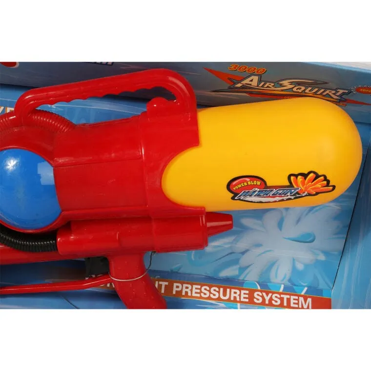 Pistolet Na Wodę O Długości 45 cm Z Rewersyjnym Bębnem Na Wodę I Systemem Ciśnieniowym - Czerwony