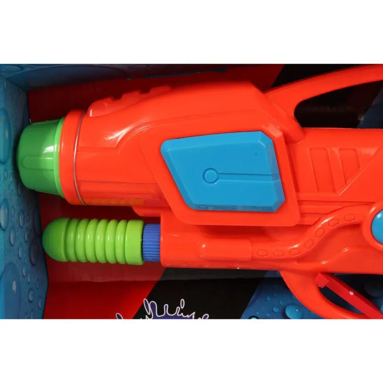 Pistolet Na Wodę O Długości 38 cm Z Innowacyjnym Systemem Mocowania Pojemnika I Ciśnienia - Pomarańczowy