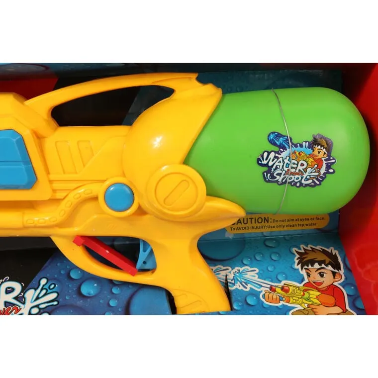 Innowacyjny Pistolet Na Wodę 38 cm Z Odwróconym Pojemnikiem - Żółty