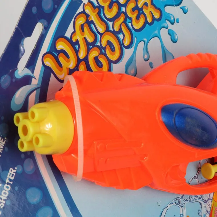 Pistolet Na Wodę Innowacyjny Design 29cm Do Śmigusa-Dyngusa - Pomarańczowo-Fioletowy