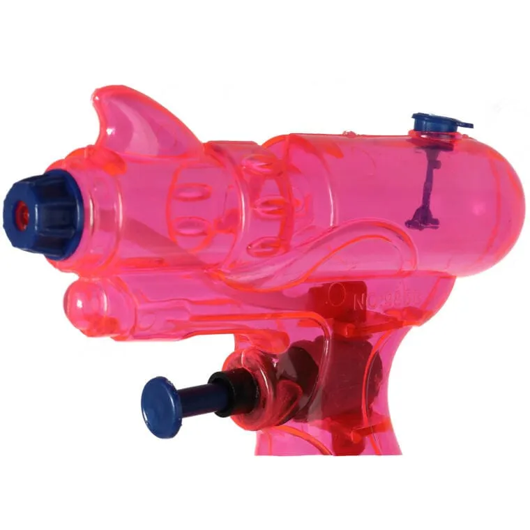 Mała Psikawka Pistolet 11cm - Różowy