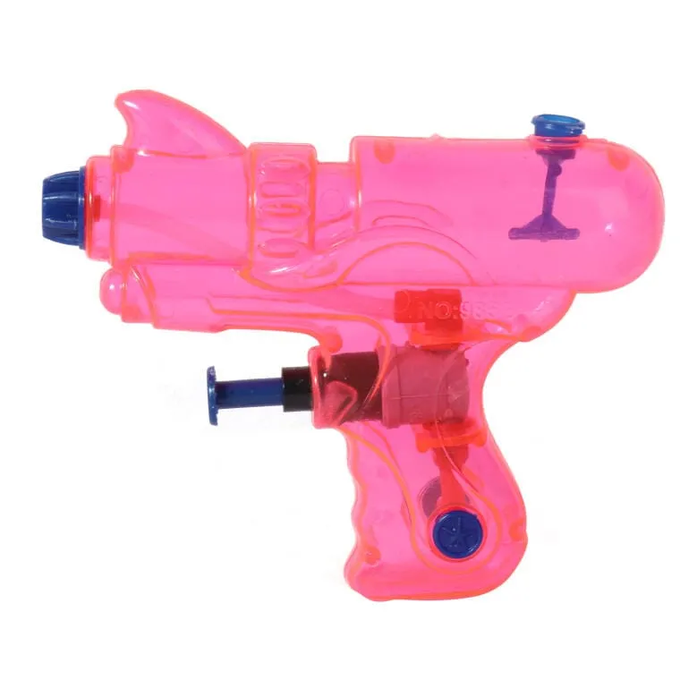 Mała Psikawka Pistolet 11cm - Różowy