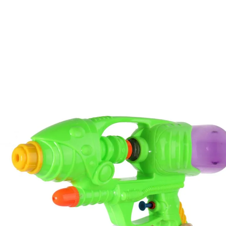 Pistolet Na Wodę Śmigus-Dyngus 30cm Z Odwróconym Pojemnikiem - Zielono-Fioletowy