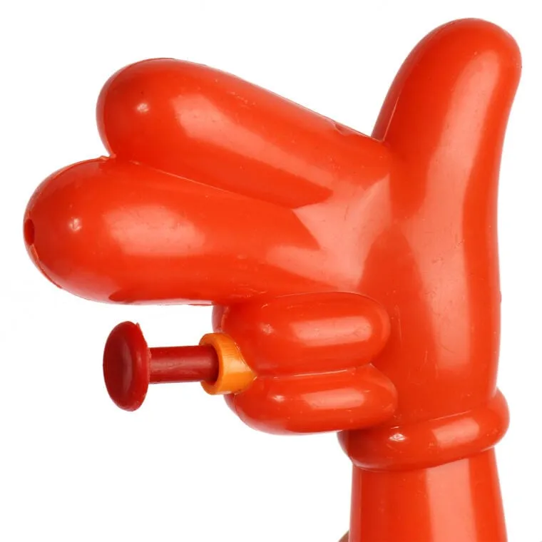 Pistolet Na Wodę Psikawka 10 cm Rączka - Pomarańczowa