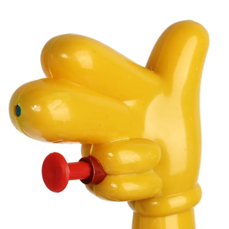 Pistolet Na Wodę Psikawka 10 cm Rączka - Żółta