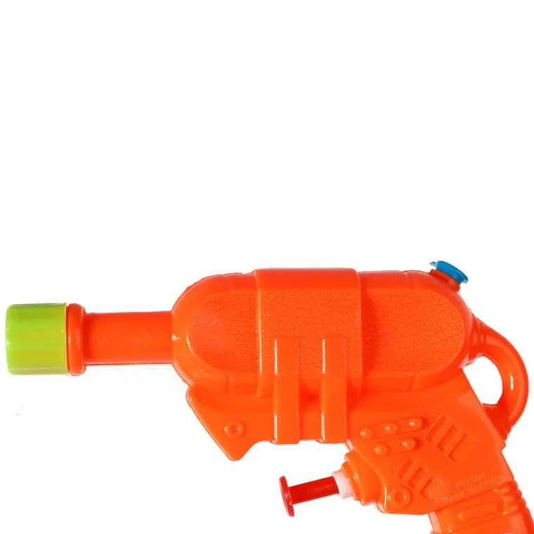 Mini Pistolet Na Wodę Śmigus-Dyngus 15cm - Kolor Pomarańczowy