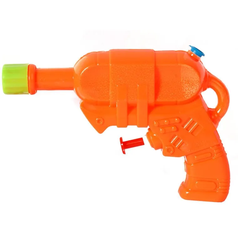 Mini Pistolet Na Wodę Śmigus-Dyngus 15cm - Kolor Pomarańczowy