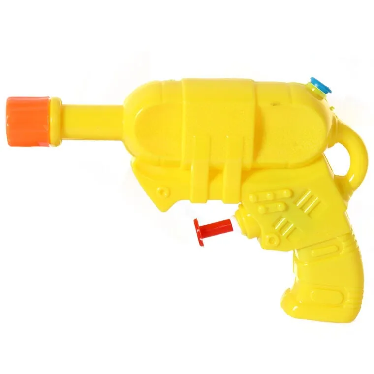 Mini Pistolet Na Wodę Śmigus-Dyngus 15cm - Kolor Żółty