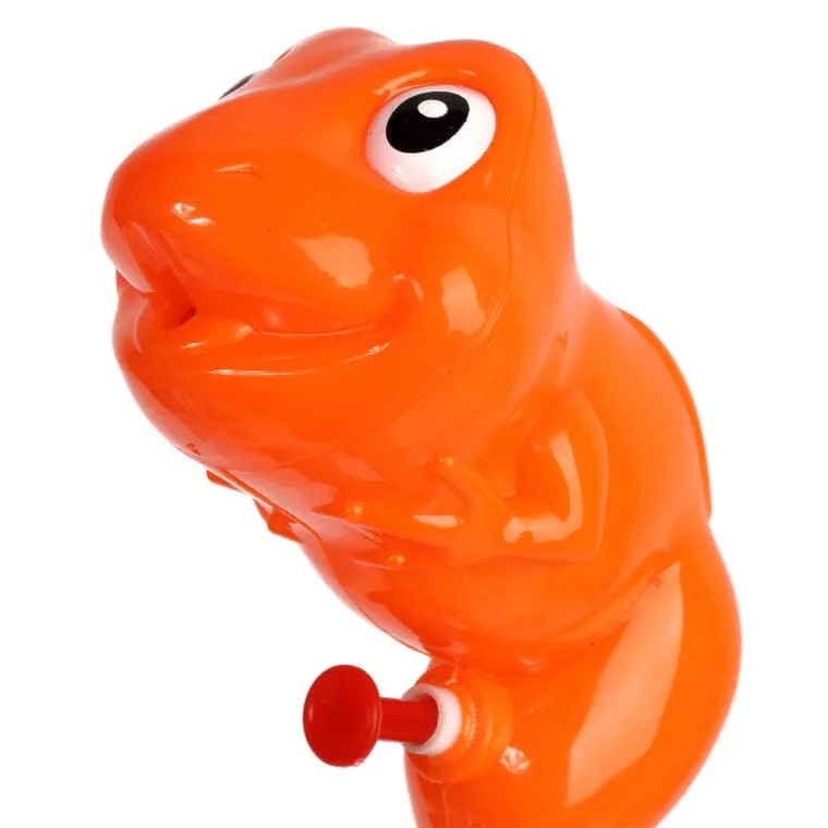 PISTOLET Na WODĘ PSIKAWKA 15 cm ŻABA - Pomarańczowa