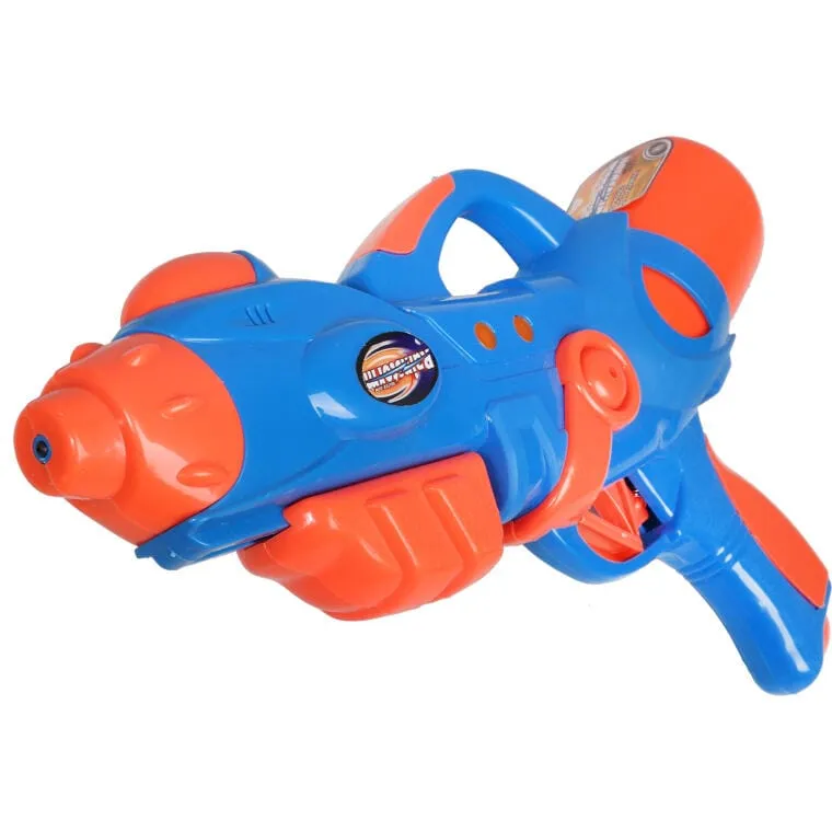 PISTOLET Na WODĘ 32cm Niebiesko Czerwony