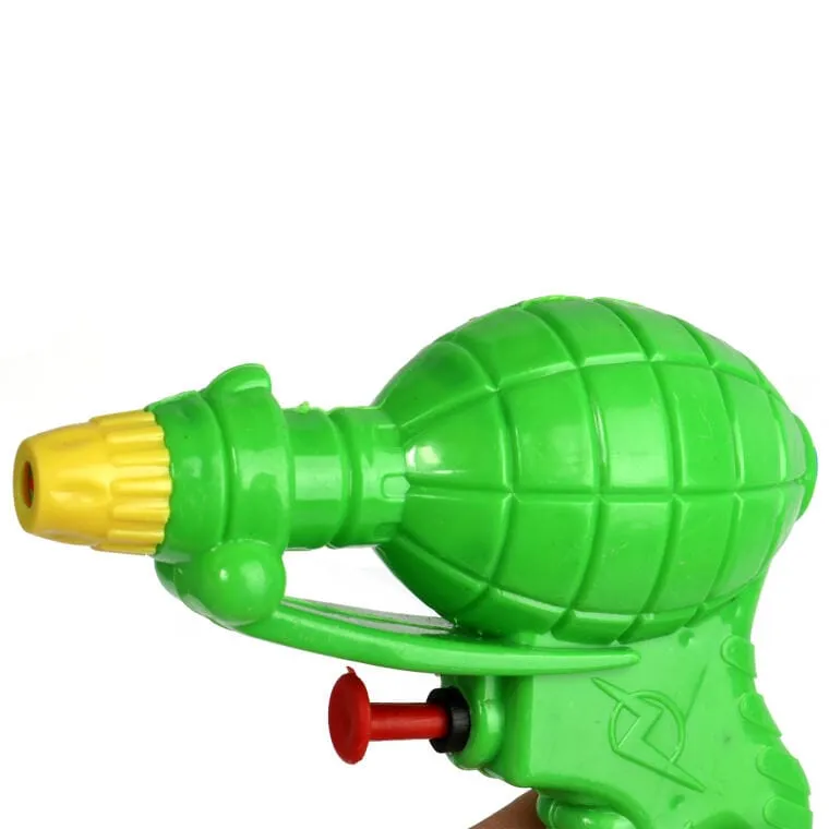 Mini Pistolet Na Wodę Śmigus-Dyngus 11 cm Granat Z Wyjątkowym Dekielem - Zielony
