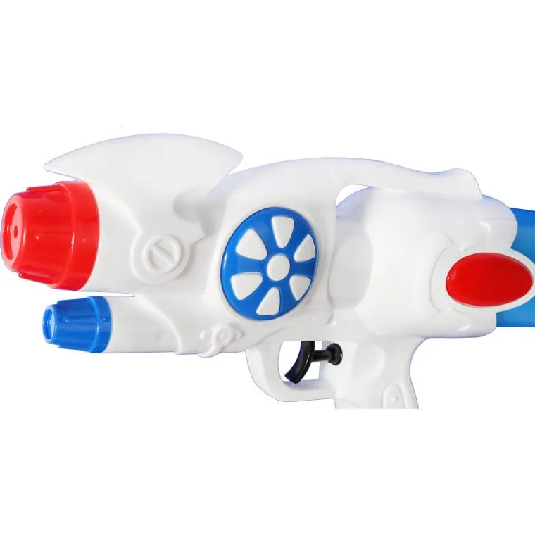 Innowacyjny Pistolet Na Wodę Z Odwróconym Pojemnikiem - Biało-Niebieski, 32cm
