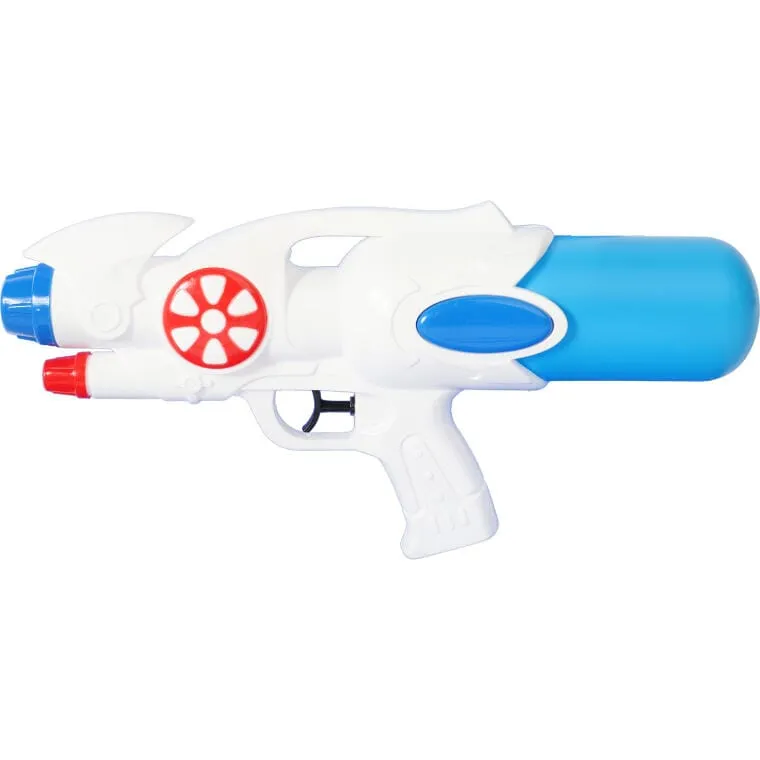 Innowacyjny Pistolet Na Wodę Z Odwróconym Pojemnikiem - Biało-Niebieski, 32cm