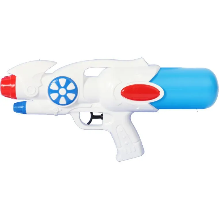 Innowacyjny Pistolet Na Wodę Z Odwróconym Pojemnikiem - Biało-Niebieski, 32cm
