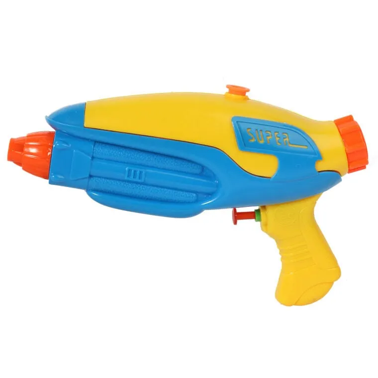 Pistolet Na Wodę Śmigus-Dyngus 23cm Z Odwróconym Pojemnikiem I Systemem Ciśnienia - Niebieski