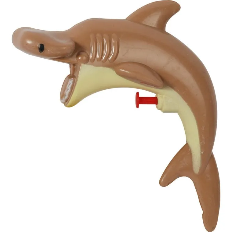 Pistolet Na Wodę Psikawka 20 cm Rekinek - Brązowy