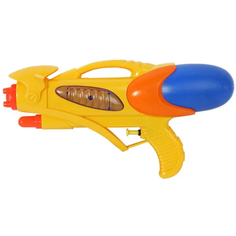 Pistolet Na Wodę Z Innowacyjnym Systemem Ciśnienia, 30 cm - Żółty