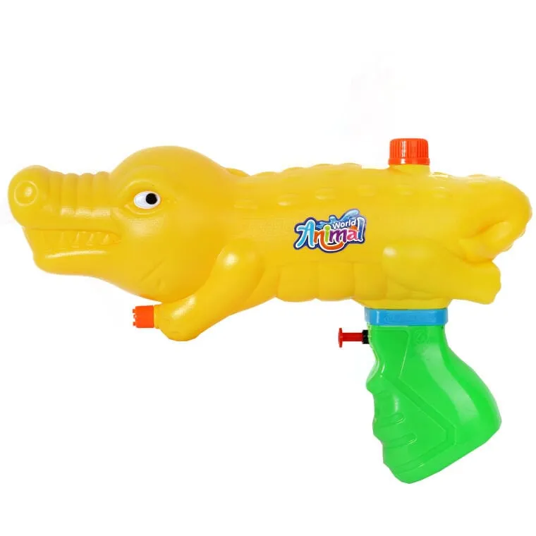 Pistolet Na Wodę Z Odwróconym Pojemnikiem I Systemem Ciśnienia, 29cm - Żółty